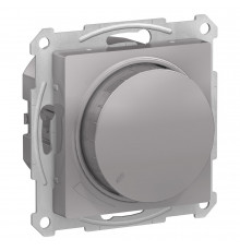 SE AtlasDesign Алюминий Светорегулятор (диммер) поворотно-нажимной, 315Вт, мех.