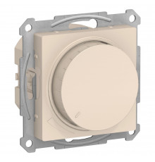 SE AtlasDesign Беж Светорегулятор (диммер) повор-нажим, LED, RC, 400Вт, мех.