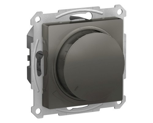 SE AtlasDesign Сталь Светорегулятор (диммер) повор-нажим, LED, RC, 400Вт, мех.