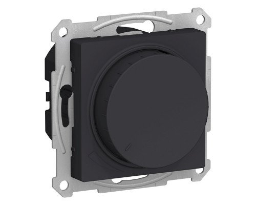 SE AtlasDesign Карбон Светорегулятор (диммер) повор-нажим, LED, RC, 400Вт, мех.