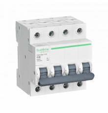 SE City9 Set Автоматический выключатель (АВ) С 40А 4P 4.5kA 400В