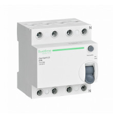 SE City9 Set Выключатель дифференциального тока (ВДТ) 25А 4P 30мА Тип-AC 400В