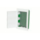Systeme Electric City9 Box IT корпус встраиваемый с белой дв. 3ряд/36мод 2 розетки
