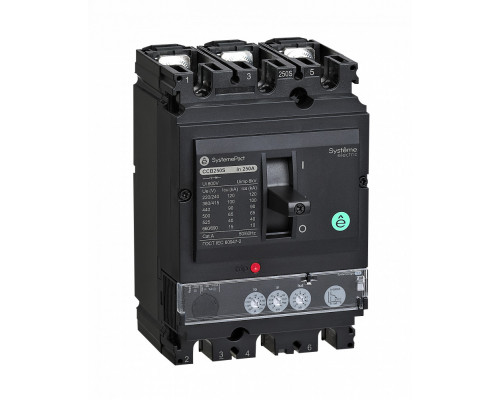 Systeme Electric Автоматический Выключатель SYSTEMEPACT CCB100 36KA 3P3D S2.2 100A рычаг