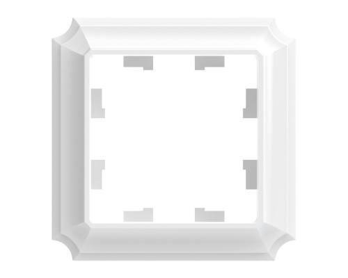 Systeme Electric AtlasDesign Antique 1-постовая РАМКА, БЕЛЫЙ