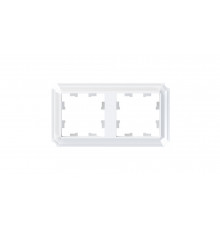 Systeme Electric AtlasDesign Antique 2-постовая РАМКА, универсальная, БЕЛЫЙ