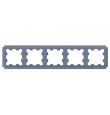 Systeme Electric AtlasDesign Antique 5-постовая РАМКА, универсальная, ГРИФЕЛЬ