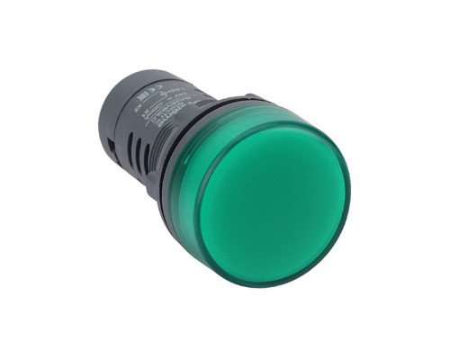 Systeme Electric Сигнальная лампа SB7 моноблочная 22мм зеленая LED 24В DC