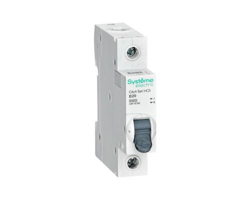 City9 Set Автоматический выключатель (АВ) B 20А 1P 6kA 230В
