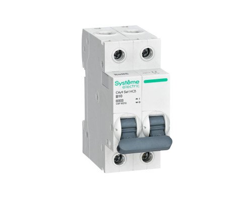 City9 Set Автоматический выключатель (АВ) B 10А 2P 6kA 230В