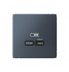 Systeme Electric ArtGallery Грифель USB Розетка тип-С 65Вт высокоскор.заряд. QC, PD, механизм