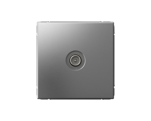 Systeme Electric ArtGallery Сталь TV Розетка проходная 4DB, механизм