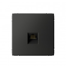 Systeme Electric ArtGallery Базальт Розетка компьютерная RJ45, кат. 6A, механизм