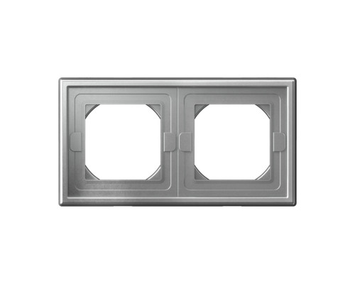 Systeme Electric ArtGallery Алюминий Рамка 2-ая IP44