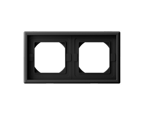 Systeme Electric ArtGallery Карбон Рамка 2-ая IP44