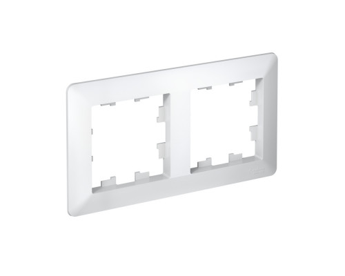 Systeme Electric AtlasDesign Air Белый/дымчатый белый Рамка 2-ая