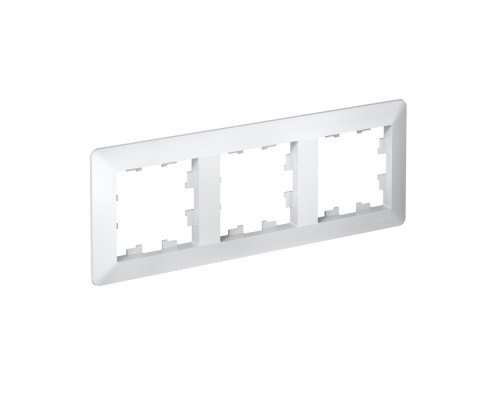 Systeme Electric AtlasDesign Air Белый/дымчатый белый Рамка 3-ая