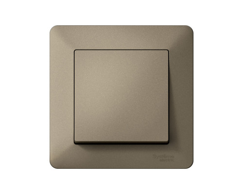 Systeme Electric AtlasDesign Air Шампань/дымчатый черный Рамка 1-ая