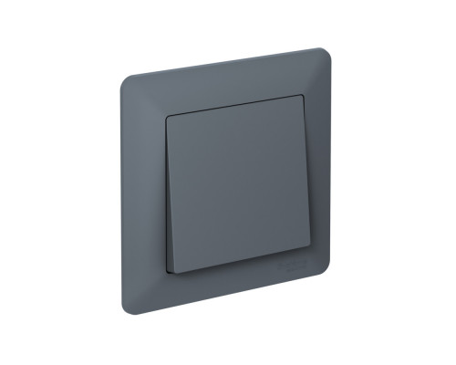 Systeme Electric AtlasDesign Air Грифель/дымчатый черный Рамка 1-ая
