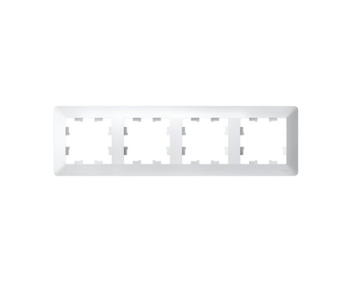 Systeme Electric AtlasDesign Air Белый/дымчатый белый Рамка 4-ая