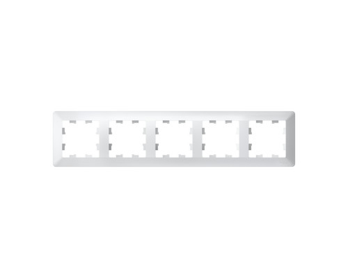 Systeme Electric AtlasDesign Air Белый/дымчатый белый Рамка 5-ая