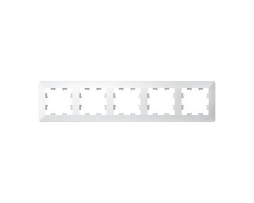 Systeme Electric AtlasDesign Air Лотос/дымчатый белый Рамка 5-ая