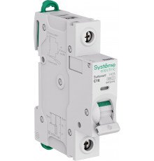 Systeme Electric Systeme9 Автоматический выключатель (АВ) C 16A 1P 6kA 230В