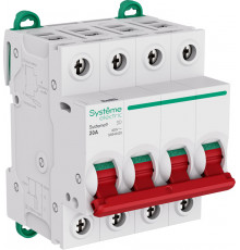 Systeme Electric Systeme9 Выключатель нагрузки (ВН) 4P 20A 400В