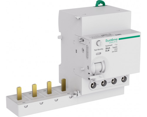 Systeme Electric Systeme9 Блок диф. тока (БДТ) 63A 4P 30мА Тип-AC 400В