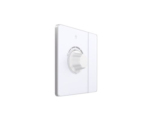 Systeme Electric Systeme Infinity Арктический лед Светорегулятор TRIAC c выключателем 300Вт
