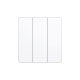 Systeme Electric Systeme Infinity Арктический лед Выключатель/Переключатель 3-клавишный, 10А