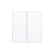 Systeme Electric Systeme Infinity Арктический лед Переключатель перекрестный 2-клавишный, 10А