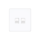 Systeme Electric Systeme Infinity Арктический лед Розетка информационная RJ-45 кат.5e 2-я