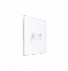 Systeme Electric Systeme Infinity Арктический лед Розетка информационная RJ-45 кат.5e 2-я