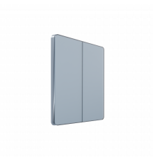 Systeme Electric Systeme Infinity Стальное небо Переключатель перекрестный 2-клавишный, 10А