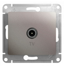 SE Glossa Платина Розетка TV коннектор