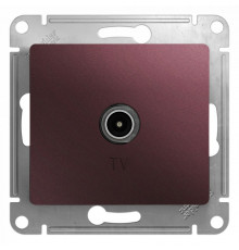 SE Glossa Баклажановый Розетка TV коннектор